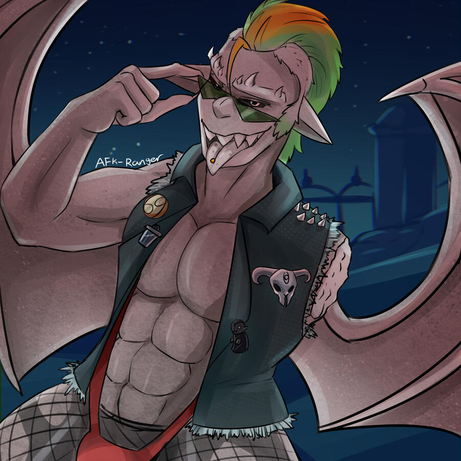 Full bodied, simple shading