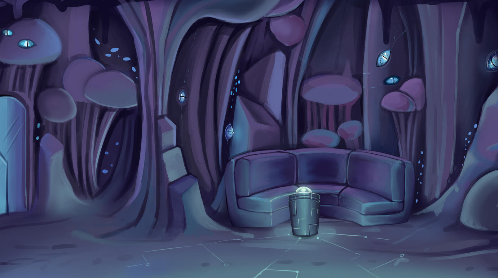 Environment, painted