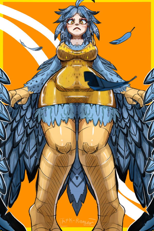 Full body, full shading, simple bg